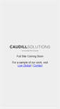 Mobile Screenshot of caudillwebsolutions.com